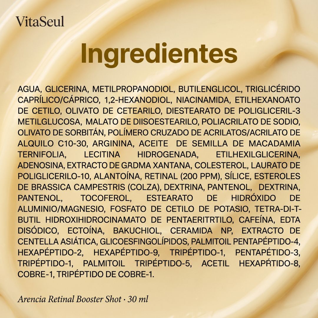 Retinal Booster Shot – Crema Reafirmante de Noche