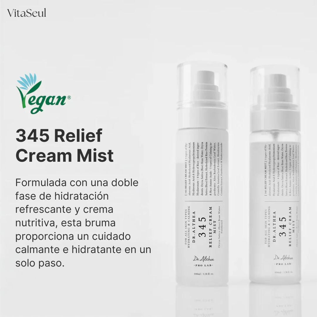 345 Relief Cream Mist — Bruma Hidratante