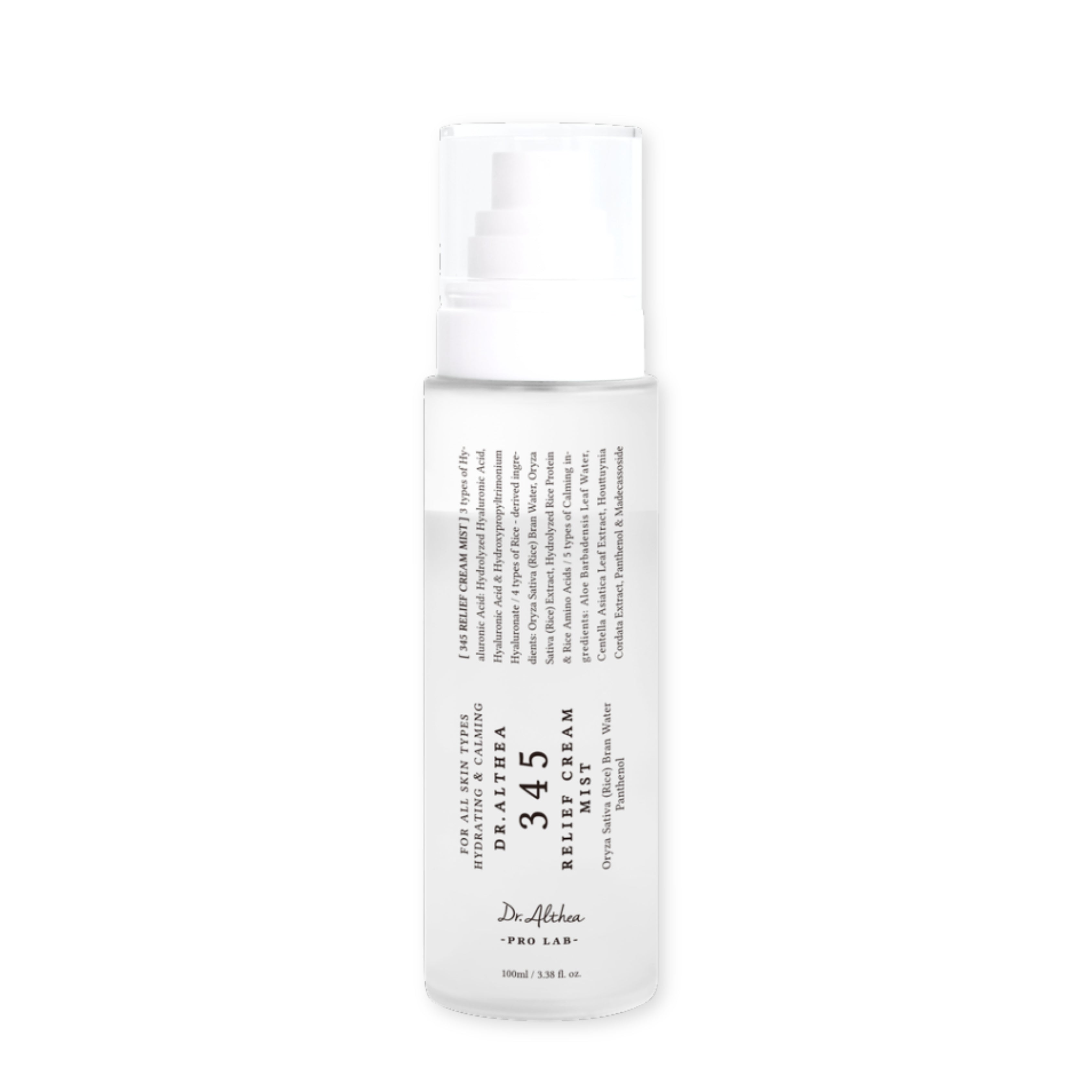 345 Relief Cream Mist de Dr. Althea