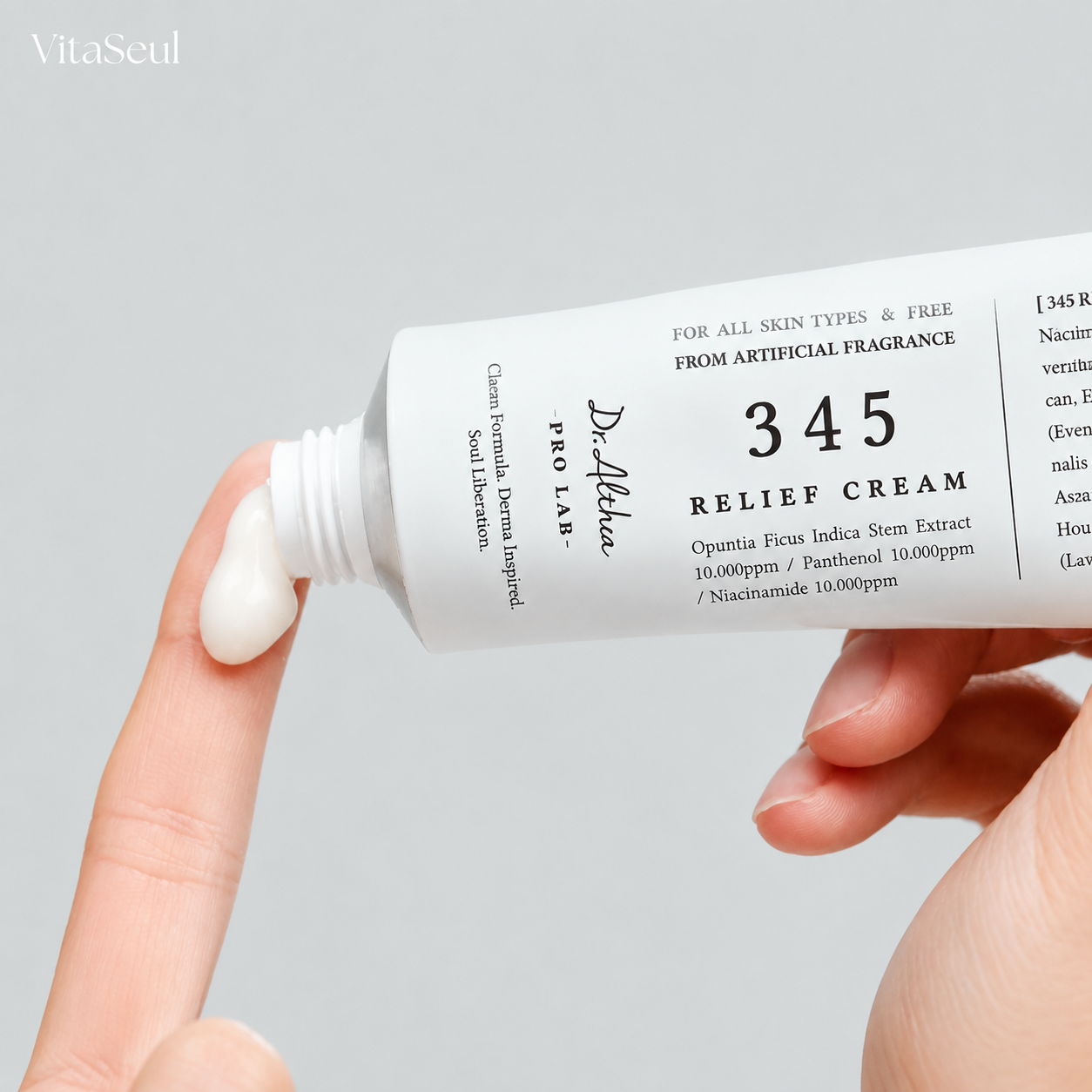 345 Relief Cream — Crema Calmante Coreana