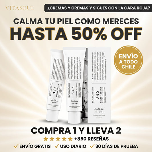 345 Relief Cream — Crema Calmante Coreana