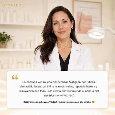 345 Relief Cream — Crema Calmante Coreana